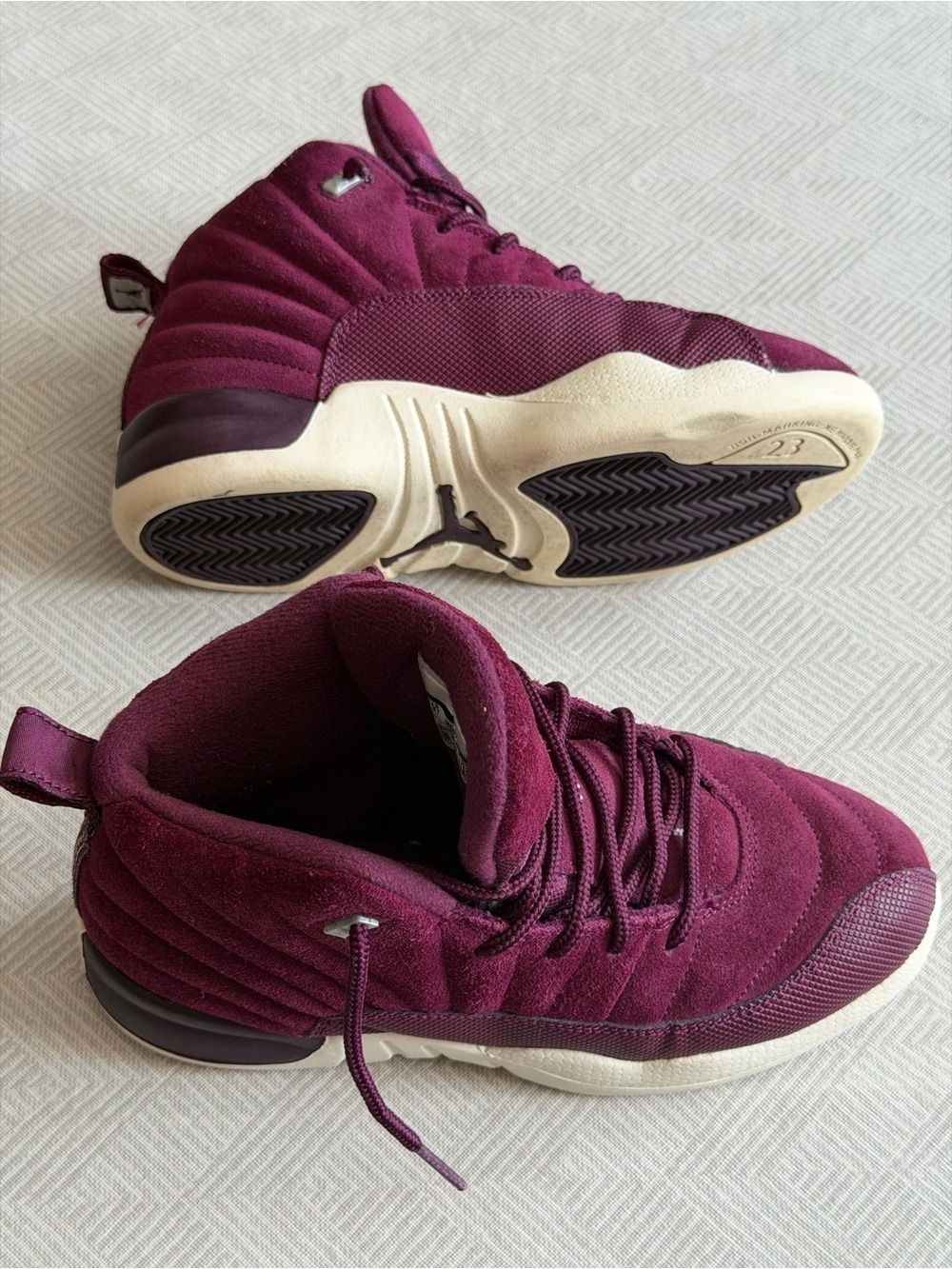 Air Jordan Retro 12 Bordeaux GS 3Y